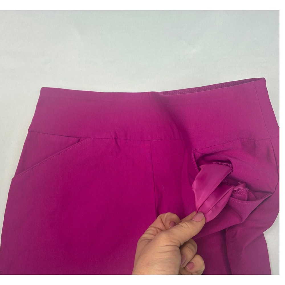 Versona Shorts Womens 6 Magenta Pink Excellent Modern Stretch Pockets - Picture 4 of 7